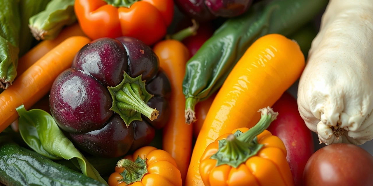 Frische gesunde Ernährung